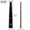 4/4 Size Violin Fingerboard Fiddle Replacements Finger Board Ebony Violin Neck Pad Violin Fingerboard Violin Accessory