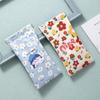 Holder Cartoon Girl Flower Cosmetic Bag Women Spring Bag Sunglasses Bag PU Leather Glasses Case