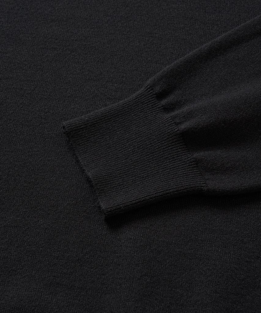 CUZNELLO Soft Touch Round Knit_Black