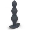 Plug anal vibrant - Argent - Télécommande - Noir - Adulte - Zone de destination: Anus