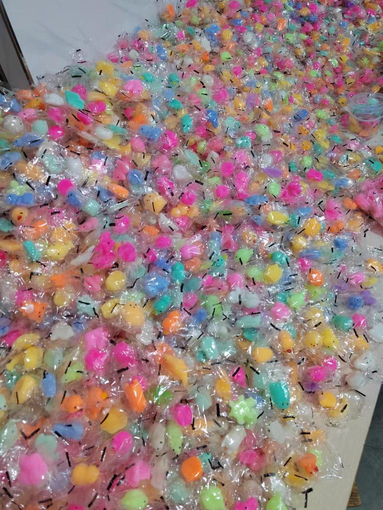 24-Piece Squish Toy Cute Pet Dolls Bucket - TPR Stress Relief, Small Gift, Free Shipping