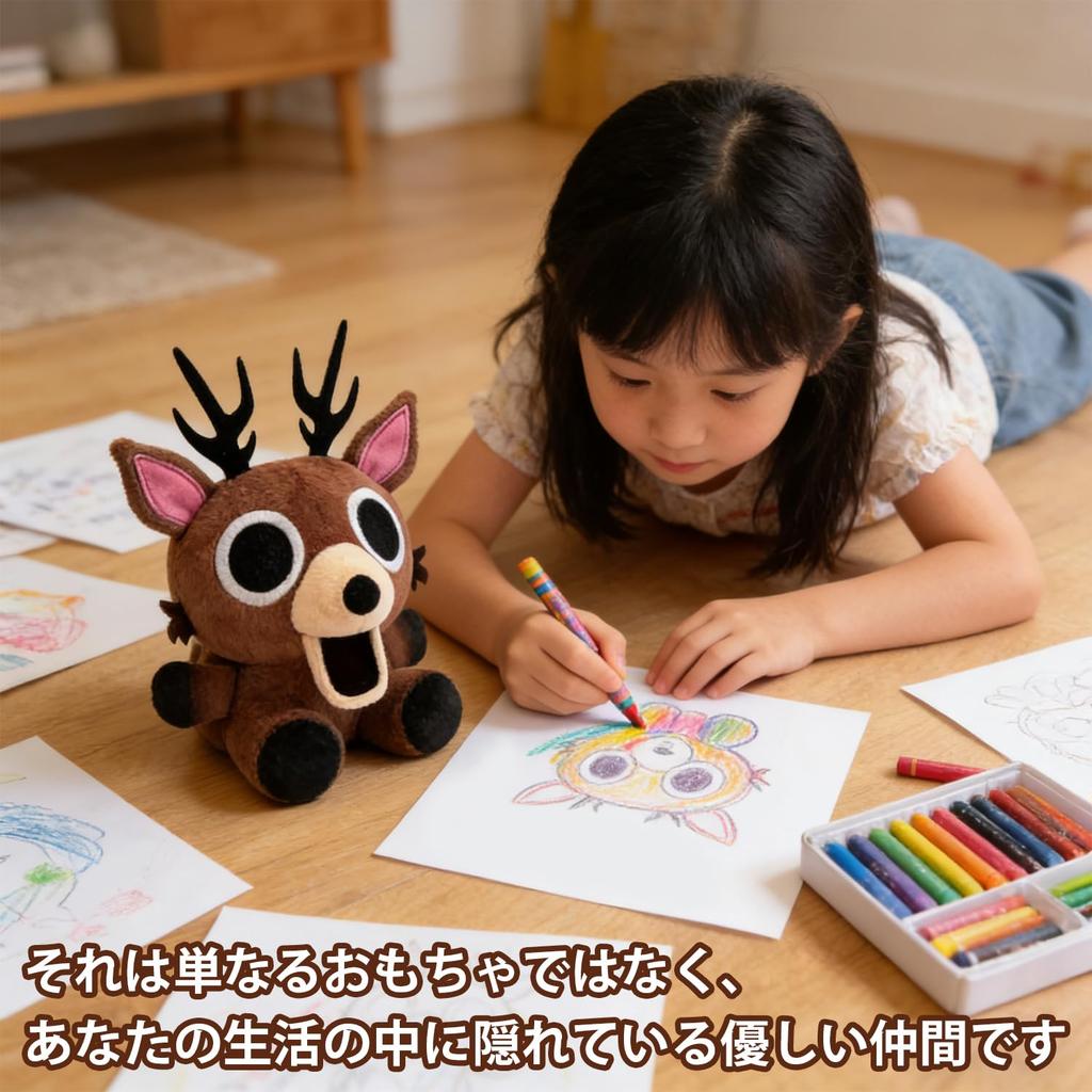 Forest Nights Style Plush Deer 15cm25cm Ninety-Nine Knights In the Forest Motif Mascot Soft Huggable Pillow Game-Style Doll Room Decoration Birthday