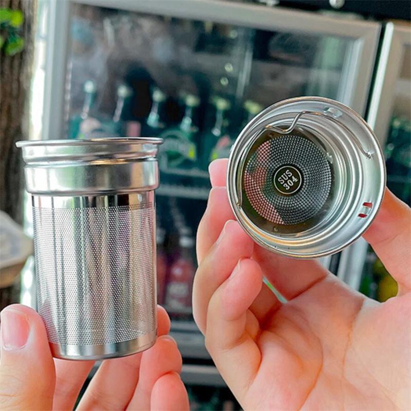 Large Capacity Portable Borosilica Glass Bottle With Tea Infuser Filter Portable Outdoor Water Cup Travel Tea Maker Tumbler