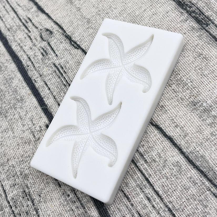 Starfish Silicone Mold Sugarcraft Chocolate Cupcake Baking Mold Fondant Cake Decorating Tools