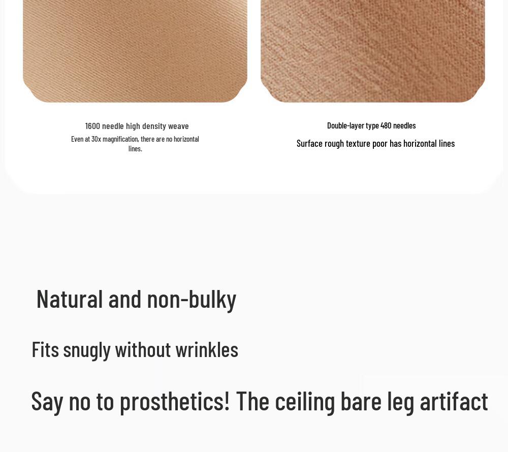 Collant Nude Doublé Polaire Illusion Jambes Nues