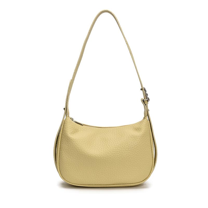 Simple and fashionable bag women's 2025 new Korean version versatile shoulder underarm bag niche high-end dumpling bag messenger bag