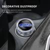 LLKC3 Car Cigarette Lighter Cover DustProof Decoration Cap For Ford STline Focus Fiesta Mondeo Explorer Transit Ranger MK2 MK3 Escape