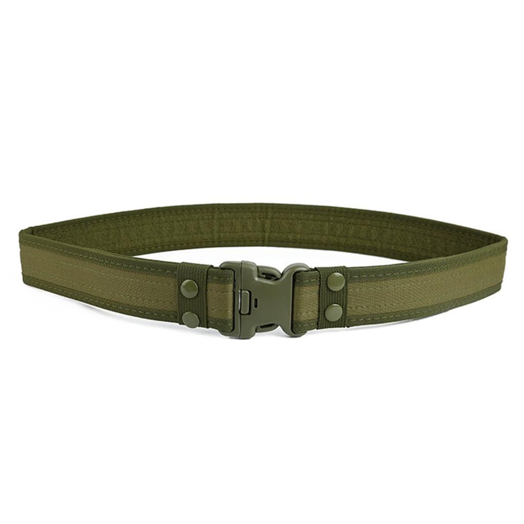 Outdoor Belt for Men – Camouflage Nylon Wide Waist Belt, Heavy Duty Oxford Cloth Work Belt, Mountaineering and Hiking Adjustable Belt