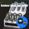 Stainless Steels Rope Adjuster Rope Control Tent Guyline Tensioners Adjuster Light Weight Tent Guyline Tool Easy to Use