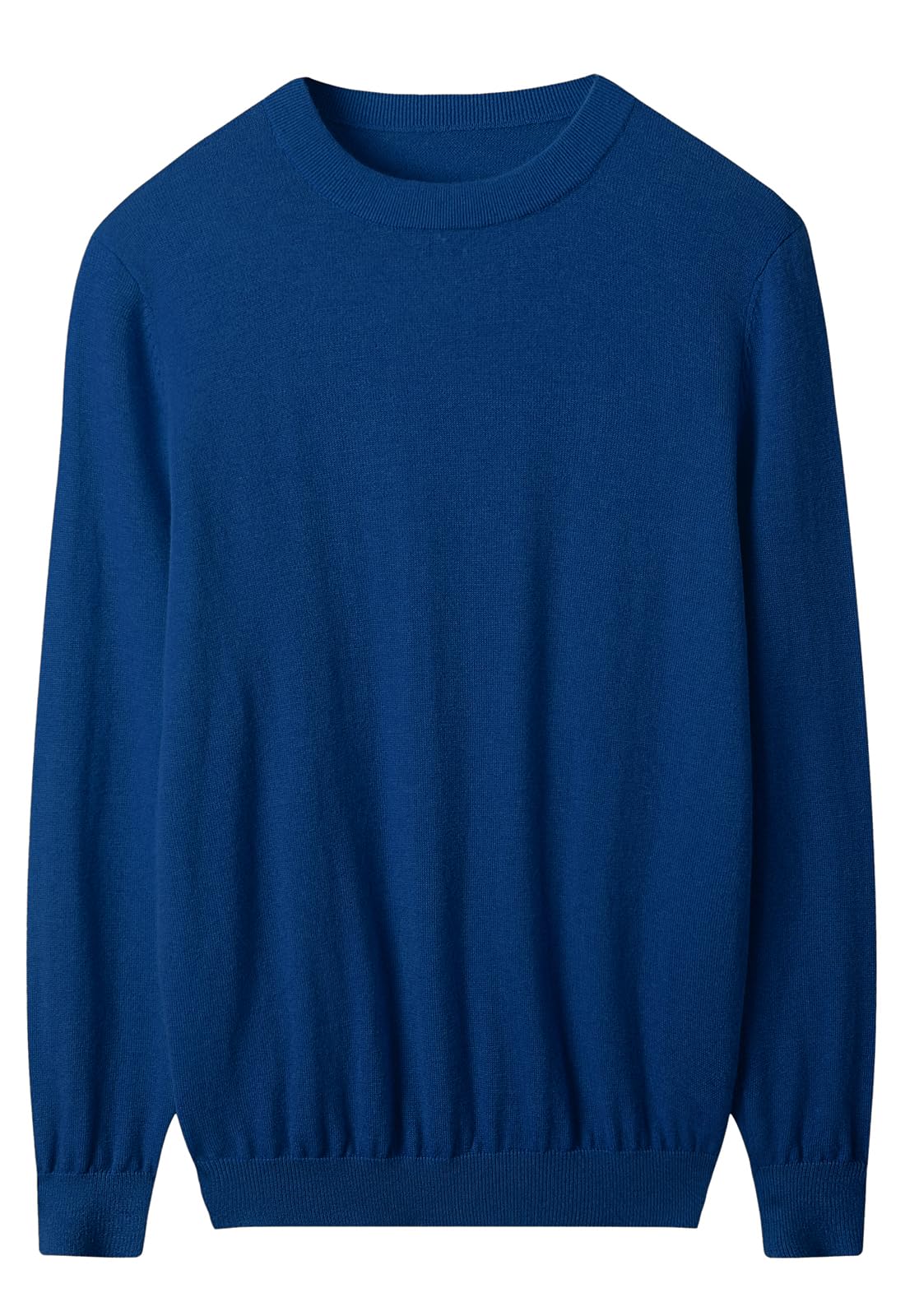 

Crew Neck Soft Heattech Autumn Dark XL [ZHILI] Men s Sweater, Knit, Color, Blue, темно-синього кольору