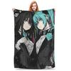 Ado WORLD TOUR 2025 Hibana Blankets  Warm Soft Novelty Plush Throw Blanket For Child Outdoor Flannel Bedspread Bed Cover