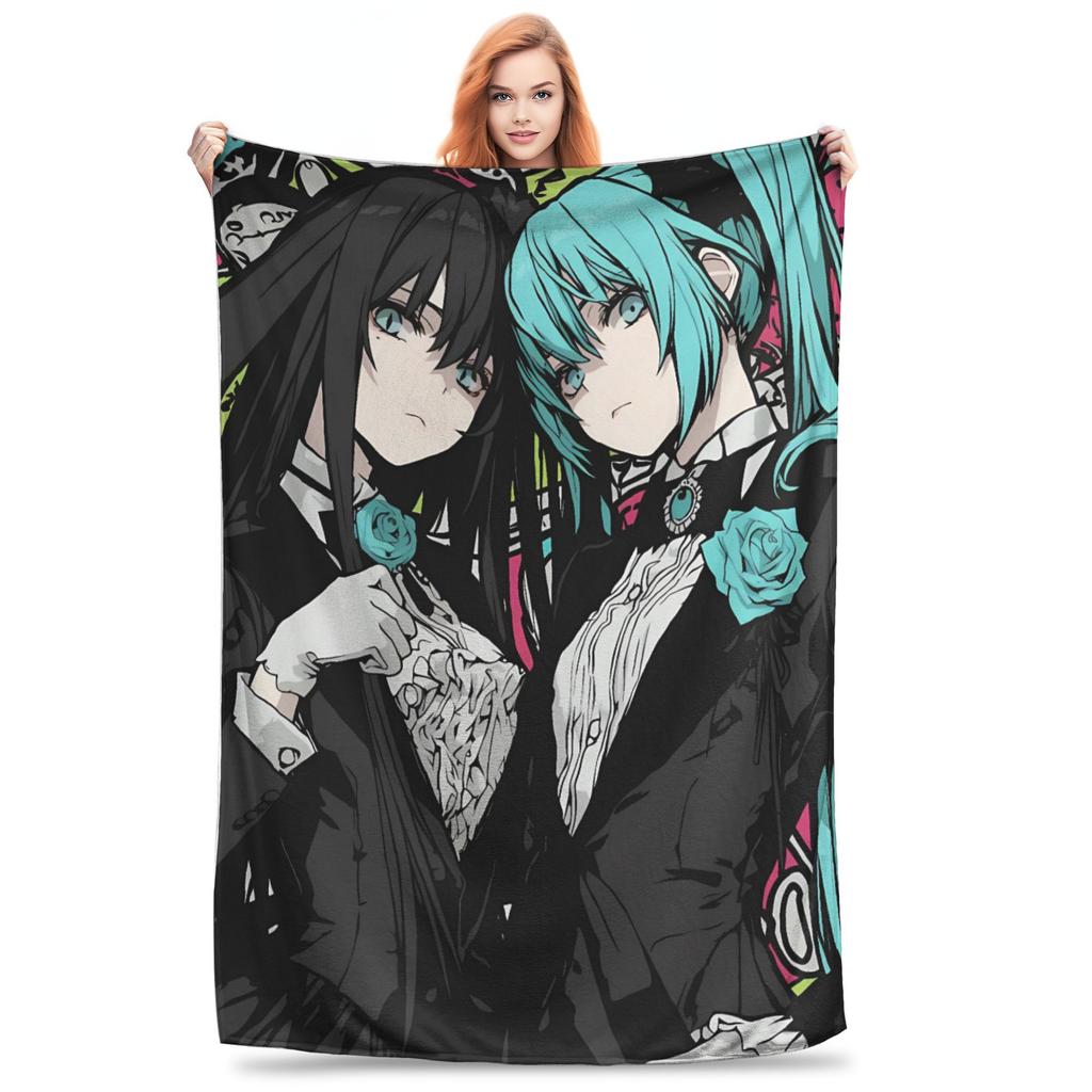 Ado WORLD TOUR 2025 Hibana Blankets Warm Soft Novelty Plush Throw Blanket For Child Outdoor Flannel Bedspread Bed Cover