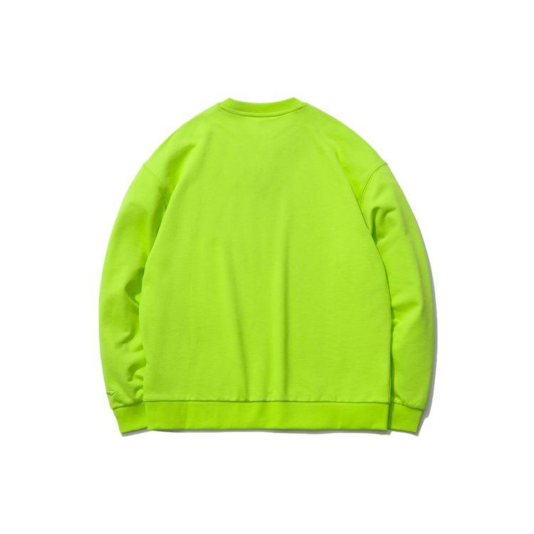 Li Ning X Star Wars Loose Fit Crew Neck Sweatshirt Men Sweatshirt Juice-Green AWDR285-4