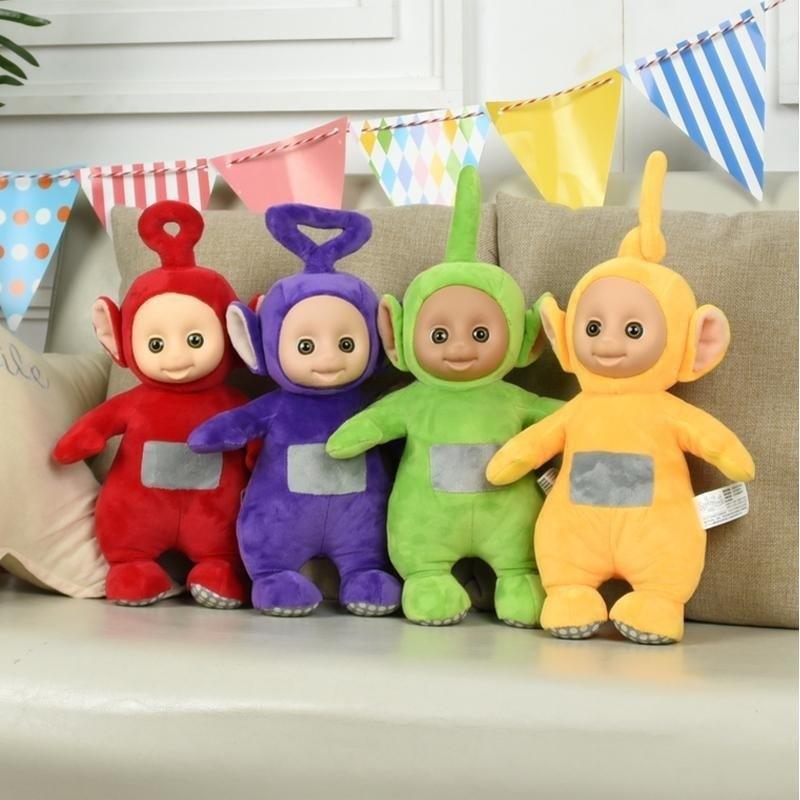 Colorful Cartoon Teletubbies Plush Figures Toys Doll Children Gift Decor Bedroom