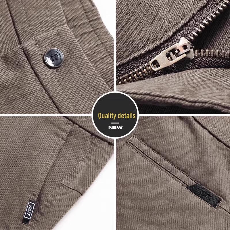 Pierre Cardin Men's Slim Straight Casual Business Pants