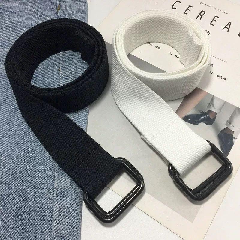 Canvas Quality Belt For Students Multisize Options Perfect For Casual And Formal Styles