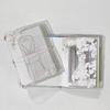 Transparent PVC Traveler's Notebook Cover Travel Journal Sleeve  For Handcraft Projects