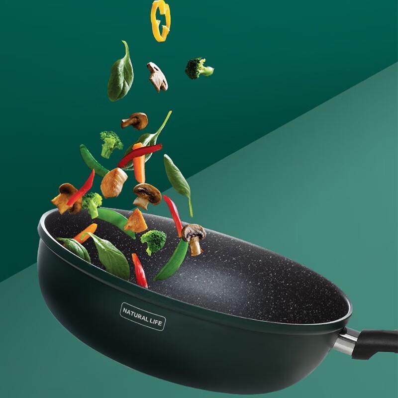 ASD Italian Avocado Green Non-stick Wok