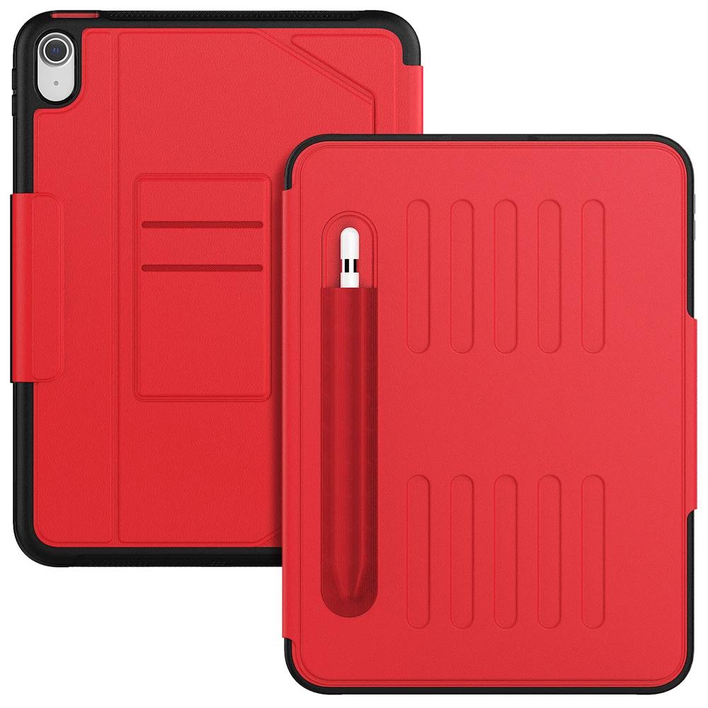 Luxe Leren Hoes voor IPad Air Pro 13 11 M2 M4 10e 9 8 7 6 5e Air 5 4 2 Zakelijk Schokbestendig Tablethoes Funda met Pennenhouder iPad 10.2 2020 8th