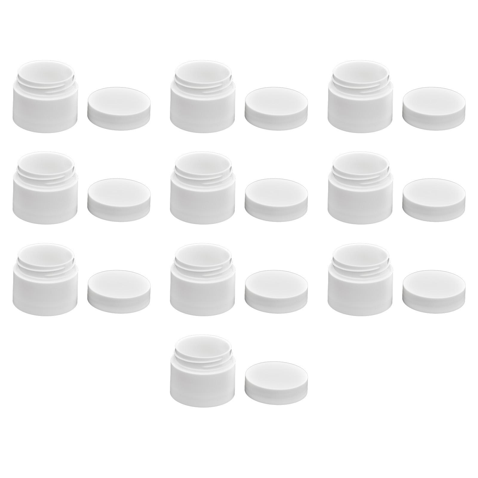 

10Pcs 5g Round Cream Container Portable Refillable Reusable Leakproof Lotion Ointments Jars