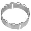 Stainless Steel Gas Stove Wind Shield Gas Stove Windproof Ring Outdoor Camping Equipment