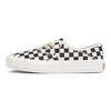 Vans Authentic Canvas Checkerboard Low Top Skate Shoes Unisex Sneakers Black White VN0A3MU642E