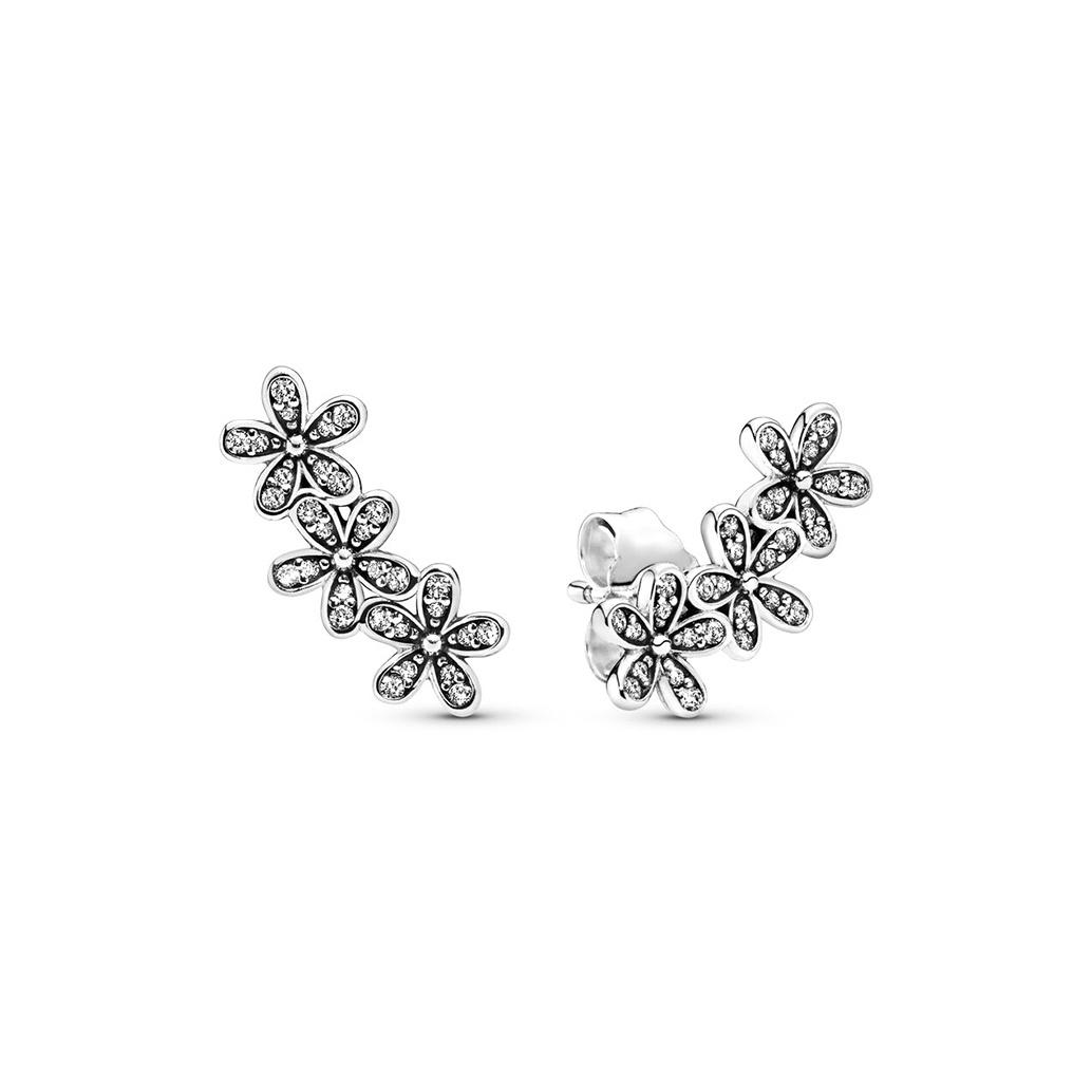 Pandora Dazzling Daisy Bouquet 925 Silver Earrings Women earrings 290744CZ Box