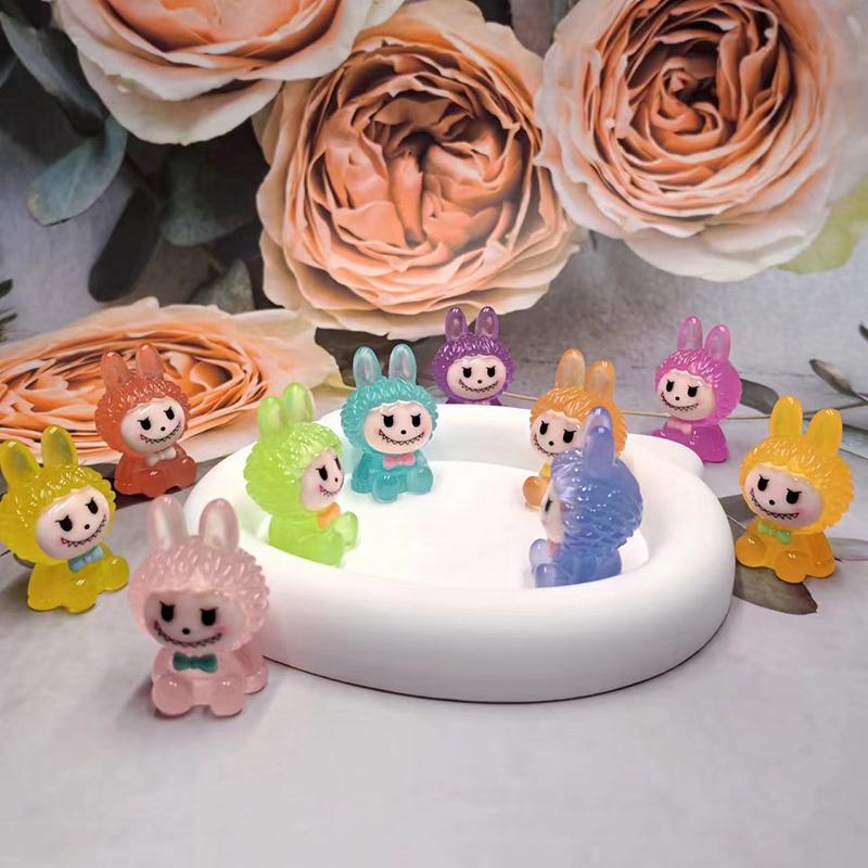 1Pcs Luminous Kawaii  Kids Glow Toy Diy Resin Accessories Cream Gel Material Decoration