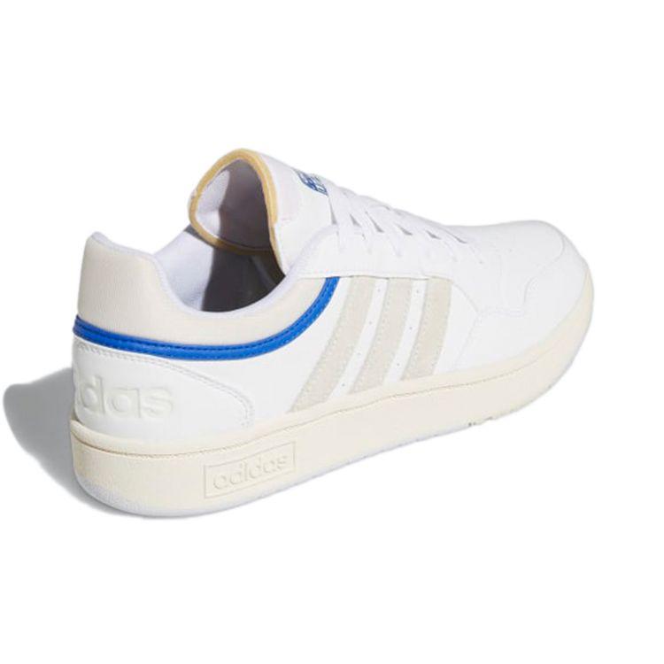 Adidas Hoops 3.0 Chalk White Unisex Sneakers Cloud-White Core-Black GZ1346
