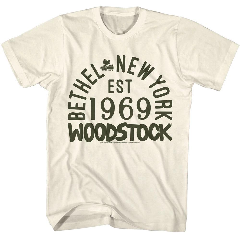 Woodstock Bethel New York 1969 Men s T Shirt Rock & Soul Music Merch 2XL