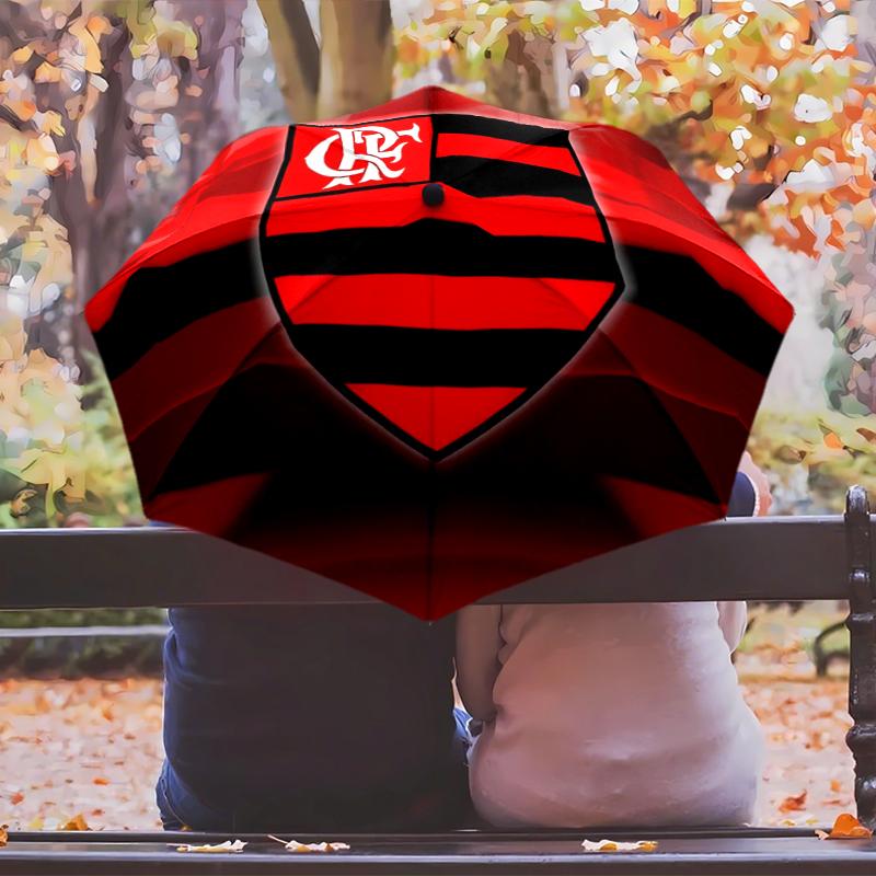 Flamengo Fashionable Automatic Opening/Closing Folding Umbrella. Portable and Foldable, Ideal for Gift, Travel, and Daily Use