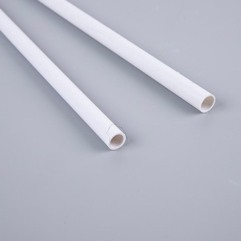 White PVC Round Plastic Pipe Tube Hollow Pipe 50cm OD 6/7/8/9/10/11/12/13/14mm Fish Tank Aquarium Drainpipe Water Tube
