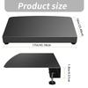 L Shaped Desk Corner Reinforcement Plate Nonrust Steel Mounting For Computer Accessories Space Optimization