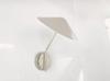 Polished Chrome Wall Light Fixture, Minimalist Vanity or Bedroom Lighting Sconce
