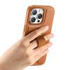 For iPhone 13 Pro 6.1 inch Magnetic Case CASENEO Wristband PU Leather + PC Shockproof Phone Cover