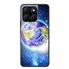 Glass Back Cover For Honor X8c Case X 8 c Soft Bumper Hard Tempered Glass Case For Honor X8c 4G Case HonorX8c X8 c X 8c 6.7" Bag