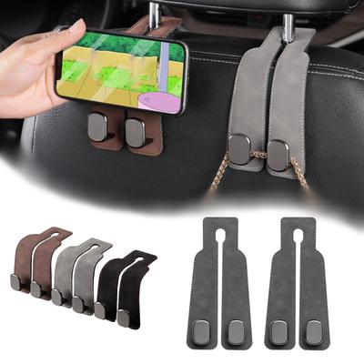 Car Headrest Hook, Fall Prevention, Car Seat Double Hook, Made