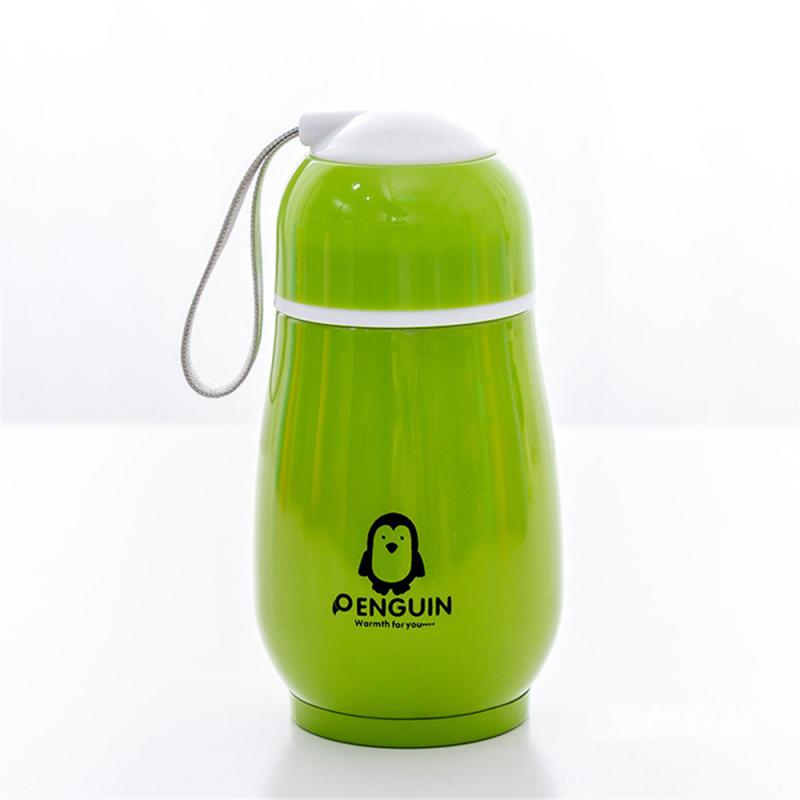 200ml/360ml Mini Thermos Cup Pocket Cup Stainless Steel Thermal Coffee Mug Vacuum Flask Insulated Hot Water Bottle Kids Gift