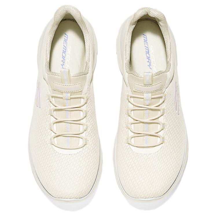 Skechers Summits Resistenti all'Abrasione Traspiranti Resistenti all'Abrasione Traspiranti Scarpe Casual Basse da Donna Beige 150268-NTMT