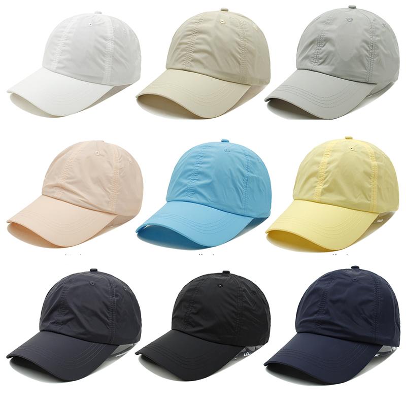 Outdoor Quick Drying Solid Soft Top Breathable Cap Embroidery Custom Duck Sunscreen