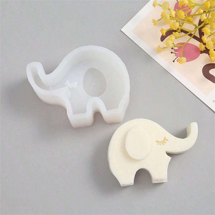 Owl, Elephant, Giraffe, Dinosaur Aromatherapy Candle Mold, DIY Animal Diffuser Stone Plaster Silicone Mold