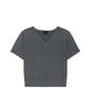 COVERNAT WOMAN Hairy Half Knit Charcoal