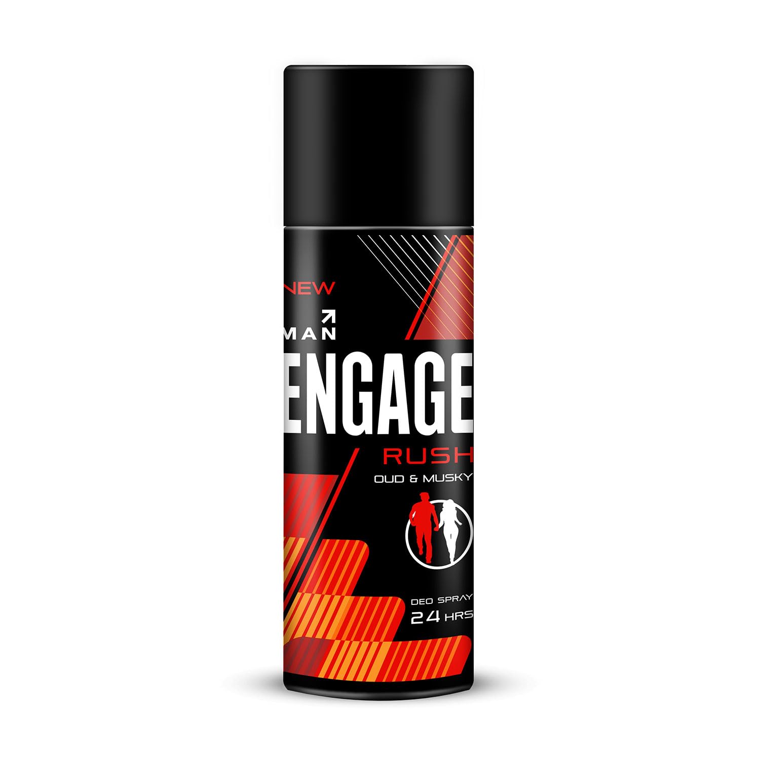 

Engage Rush Deodorant For Men 150 ml Pack Fruity Sweet Long Lasting Fresh Body Spray