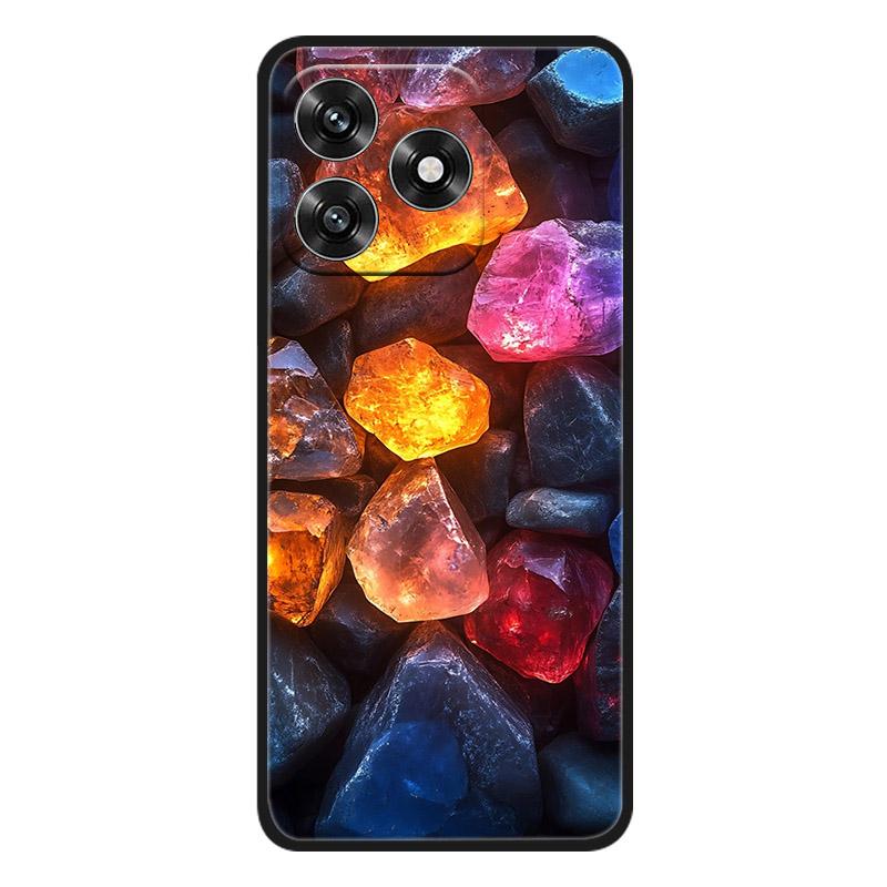 Etui do Honor X5C Plus NLA-LX1 Luksusowe Malowane Marmurem Pokrowiec Przezroczyste Silikonowe Etui Do Honor X5C X 5C HonorX5C Plus 4G Miękkie Torby