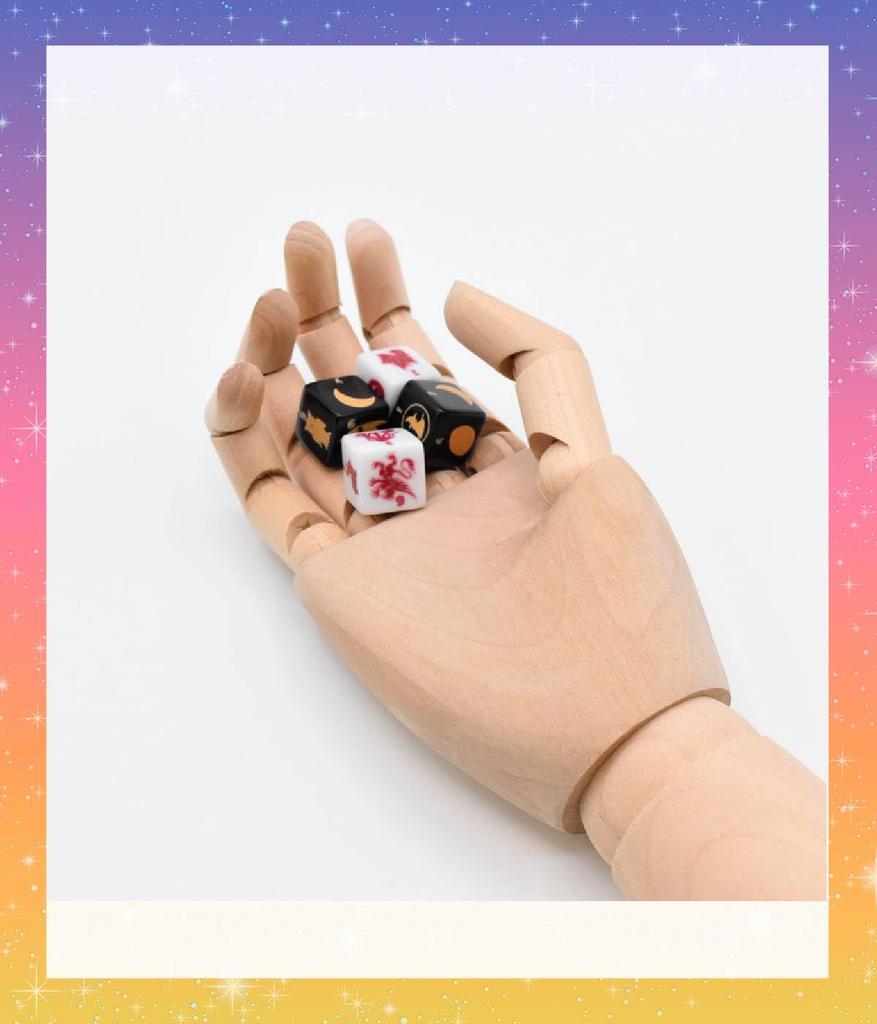 Sun and Moon Witch Dice II Oracle Cards, Tarot Cards, Fortune Telling, with Japanese Commentary [Authentic]