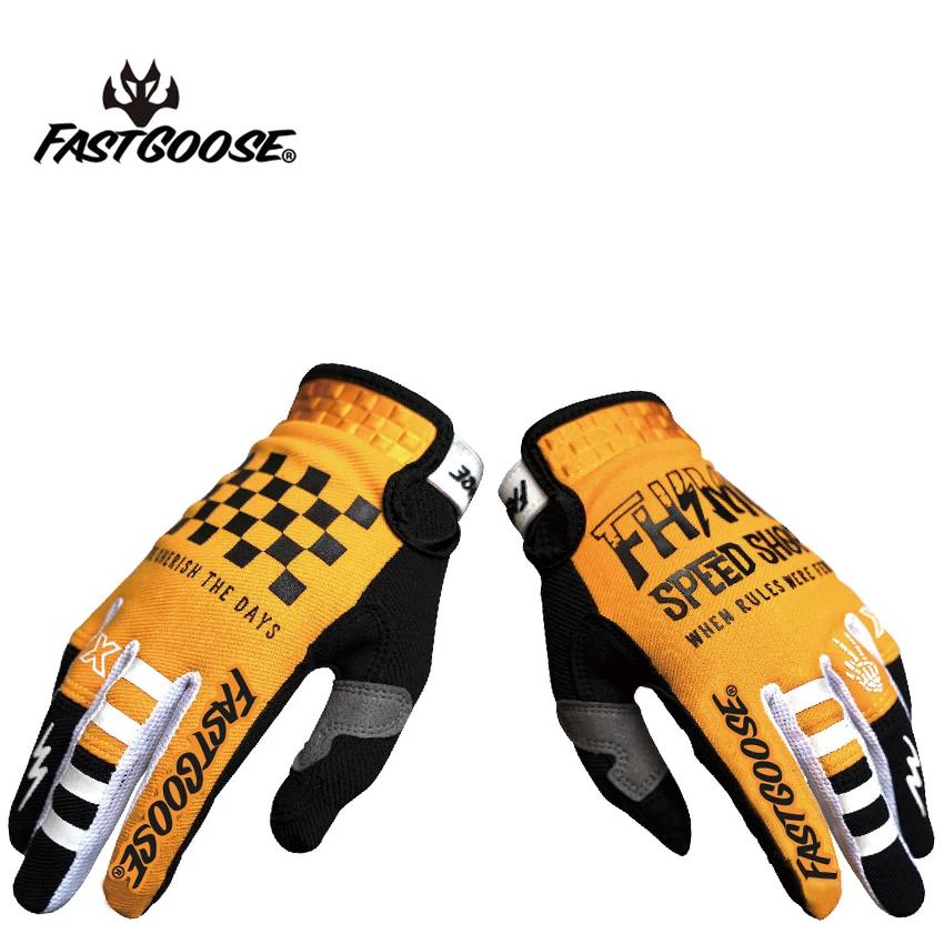 2023 New Motorcycle Gloves Men Cycling Mountain Bike Summer Full Finger  Motocross Gloves Universal Mtb Gloves