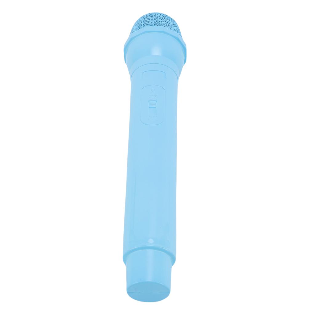 Microphone Prop Lightweight Simulated Plastic Fake Microphone for Singing Speaking Training Cosplay Photography