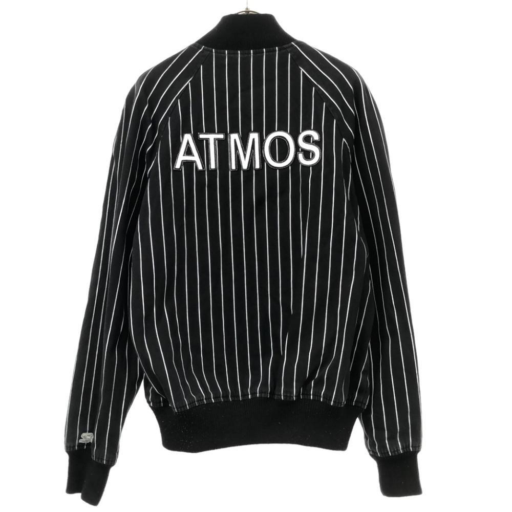STARTER ATOMOS Stripe Embroidery Reversible Stajan S Black Atmos Men's Used