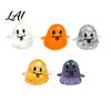 Halloween Ghost Toy Spooky Squeeze Toy Glitter Stress Relief Venting Tongue-out Sensory Fidget for Home Office School Relievers
