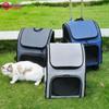 Portable Breathable Foldable Pet Trolley Bag for Cats and Dogs